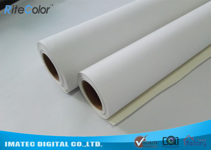 Stretchable Textured Printable Canvas Roll Eco Solvent Matte Canvas Paper