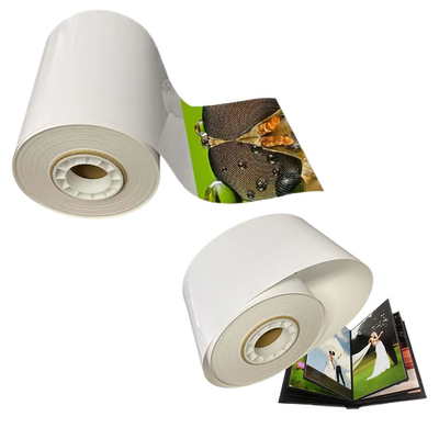 Dijital Baskı 260g 65metre Rc mürekkep püskürtücüsü parlak Minilab Fotoğraf Kağıdı Rulo
