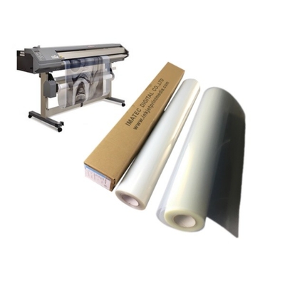 Imatec Aquaous Pet Silk Screen Film Su geçirmez Şeffaf Sütlü Mürekkep Atışlı Yazıcılar için