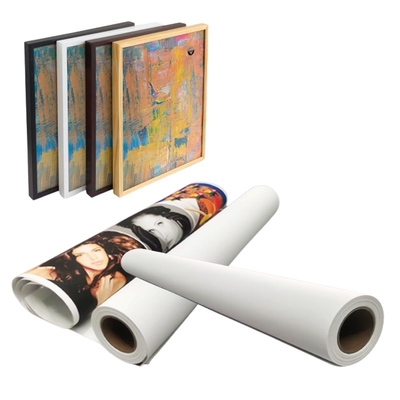 Largr Format Mat 280gsm Polyester Canvas For Eco Solvent Ink