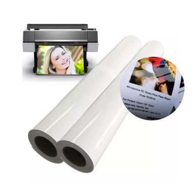 Su geçirmez reçine kaplı fotoğraf kağıdı 260gm Mürekkep püskürtmesi için parlak kağıt