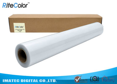 Şeffaf Suya Dayanıklı Mürekkep Püskürtmeli Film 24 '' x 100 '100mik / Pet Clear Film