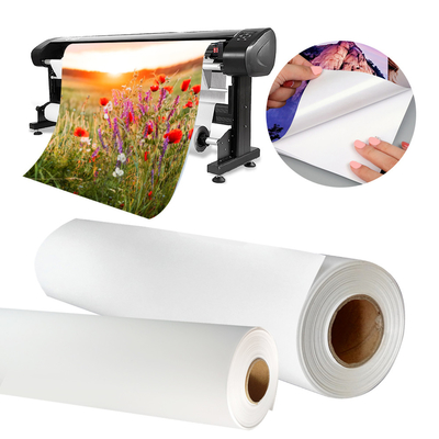 Canon yazıcıları için mat kaplı etiket çıkartması 108gm kendi kendine yapışkan kağıt
