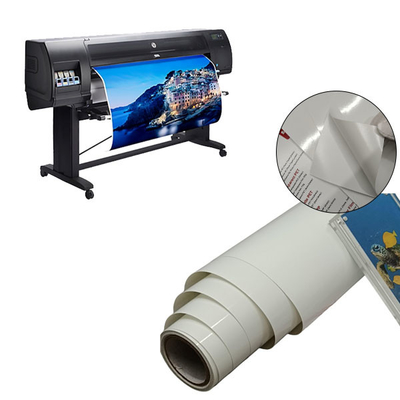 Su geçirmez dökme kaplı 115 gram parlak kendi kendine yapışkan etiket çıkartması fotoğraf kağıdı