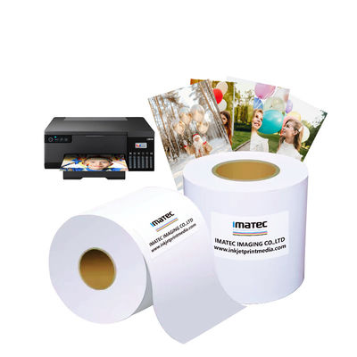 Fujifilm baskı için Premium Aqueous 240gsm Inkjet Minilab Luster Fotoğraf Kağıdı