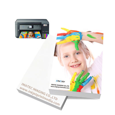 RC Fotoğraf Kağıdı A4 Parlak 240gm 8.5'*11'' Yapraklar Pigment Boyayı Mürekkep Baskı