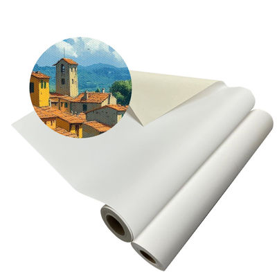 Giclee Sanat Yazdırma için Çaplanabilir Suya Karşıt 220gsm Poliester Tuval Ruloları