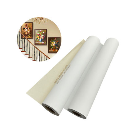 42' su geçirmez poliester tuvaller mürekkep püskürtücüsü 260gm pigment mürekkep