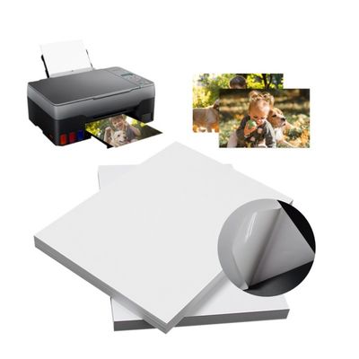 Fabrika Satış Etiket Malzemesi Mat 108GSM Mürekkep Atışı Baskı için Etiket Kağıdı