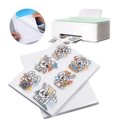 Özel Özel Etiket Baskı A3 A4 A5 Boyutlu Kağıt 108gsm Mat Etiket
