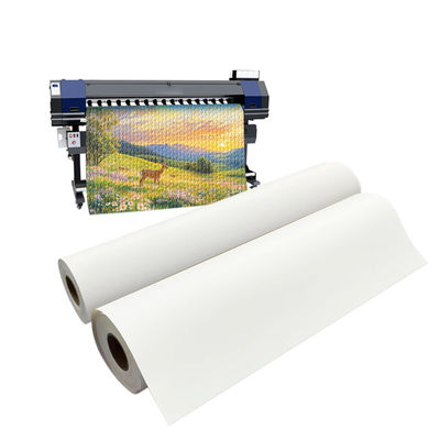 Yüksek dayanıklılıklı, % 100 su geçirmez, profesyonel sanat üretimi için mat polyester tuval ruloları.
