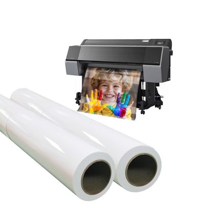 EPSON/CANON/HP yazıcısı için mürekkep püskürtücüsü RC Fotoğraf Kağıdı Rulo 260g Parlak Anlık Kuru
