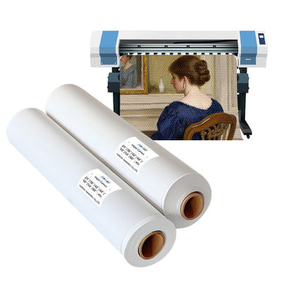 HP Designjet Yazıcılar için Su Tabanlı Mürekkep Jet Mat Polyester Tuval Ruloları