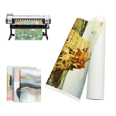 Güzel Sanat Reproduksiyonu Sulu Yüksek Dayanımlı Mat Inkjet Pamuklu Kanvas Rulo