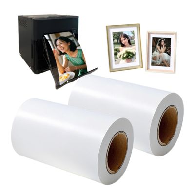 EPSON FUJI yazıcısı için 260 gram 65 metrelik RC mürekkep püskürtücü baskı parlak Minilab fotoğraf kağıdı