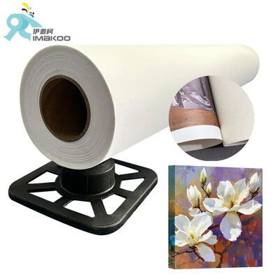 360gm Pigment Print Inkjet Polycotton Canvas Roll Mat için Duvar Sanatları, Müzeler, Galeri Sergiler