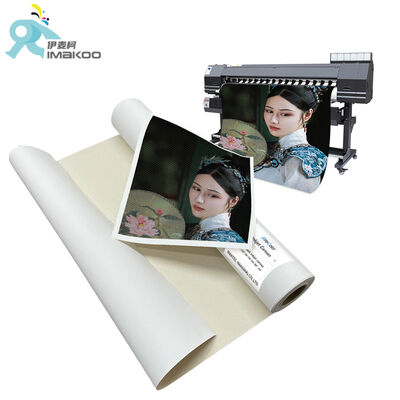 280gsm Polyester Kanvas Rulolar Yazdırılabilir Mat 50