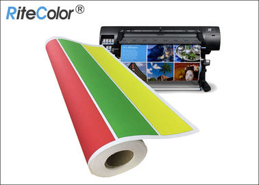 A1 A0 Mat Polyester Tuval Mürekkep Püskürtmeli İçin 260gsm Ruloları Yazdırılabilir