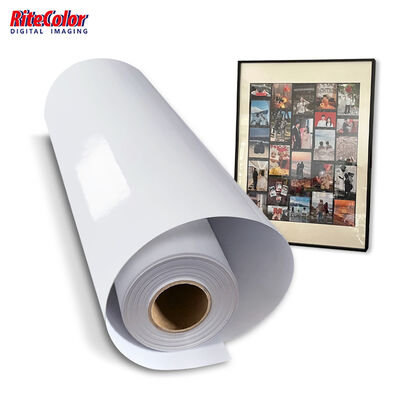 Geniş Format Baskı için 240gsm RC Parlak Eko-solvent Mürekkep Püskürtmeli Fotoğraf Kağıdı Rulosu