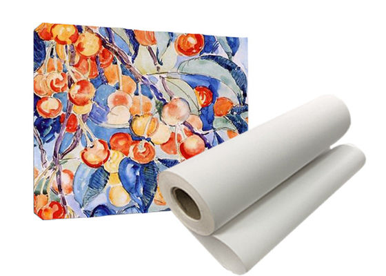 Eko Solventli Geniş Format Yazıcılar İçin Parlak Polyester Kanvas Rulo