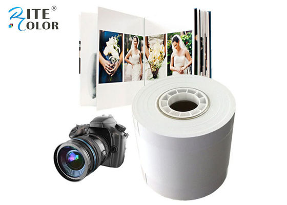 Fuji Frontier için 260gsm Parlak Minilab Fotoğraf Kağıdı 152cm 65m