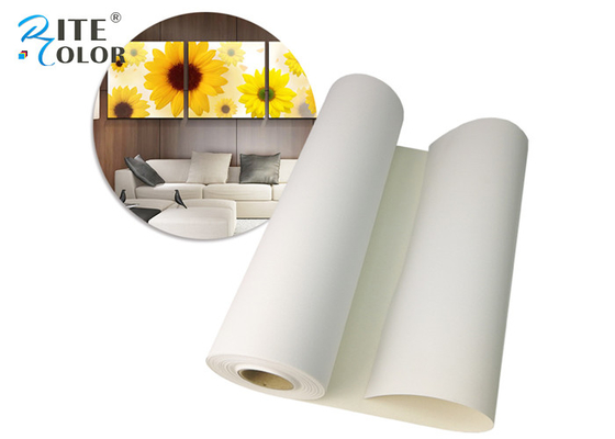 Mürekkep Püskürtmeli Polyester Pamuk Kanvas Rulo Pigmentli 360gsm Mat Asitsiz